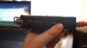 Как подключить петличку к рекордеру Tascam DR-40