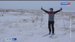 На знаменитое в Омской области озеро Эбейты запущен зимний тур