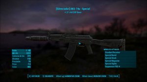 Fallout 4: AK74m v2.0 Mod Unique "AKS-74u Special" Weapon Location (Spectacle Island)
