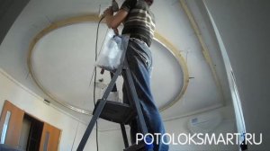 Монтаж двухуровневого потолка