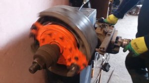 Точим тормозные колодки Зил-130 на Польском Барабаннике ТО 161 S