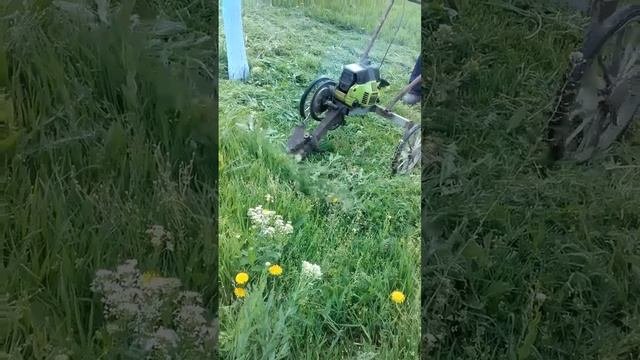 косилка из бензопилы