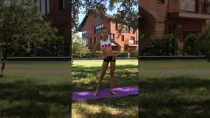 Разминка перед тренировкой. Фитнес для детей. Мария Крючкова. Fitness for teens. Easy to do.