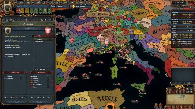 Раскол Европы в Europa Universalis IV смотреть онлайн