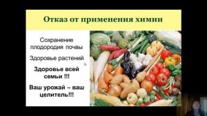 Природное земледелие. Особенности