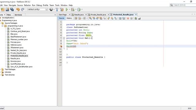 Programming in Java Accessing Protected Members | Akib's Tricks BD смотреть онлайн