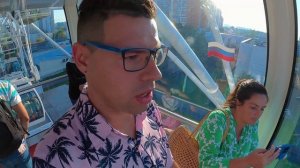 Москва ВДНХ 2023. Аттракцион колесо обозрения "СОЛНЦЕ МОСКВЫ", прозрачный пол. Обзор, ЦЕНЫ СЕЙЧАС