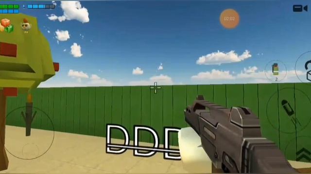 Большой смайлик пофиксили? | Проверка команд в игре Chicken Gun (чикен ган) смотреть онлайн