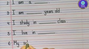 self introduction worksheet for kids|gk worksheets for kids|myself for kindergarten