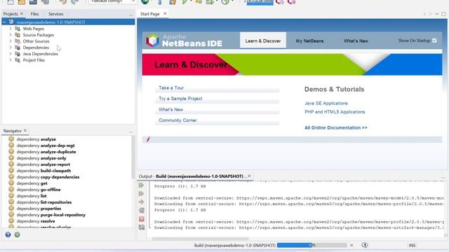 How to Run Java Web Application using Wildfly Application Server from NetBeans in Microsoft Windows смотреть онлайн