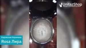 Смыв унитаза Кировская Керамика Rosa Лира от UnitazShop