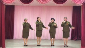 Народный коллектив "Вокальный ансамбль "Жемчужина" - "Военное попурри" МКУК "ДК с Сасыколи"