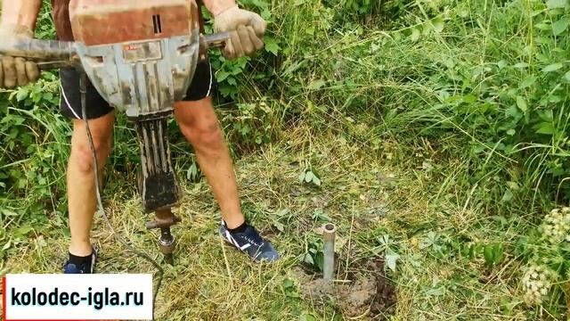 Абиссинская скважина (Абиссинский колодец). Попали на отличный водонос?