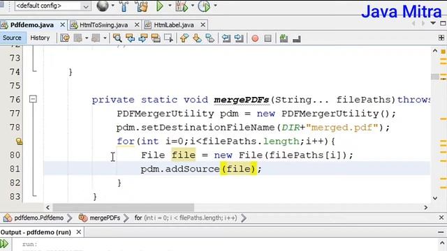 Merge PDFs into one PDF | PDFbox tutorial #6 @AmitRanjan смотреть онлайн