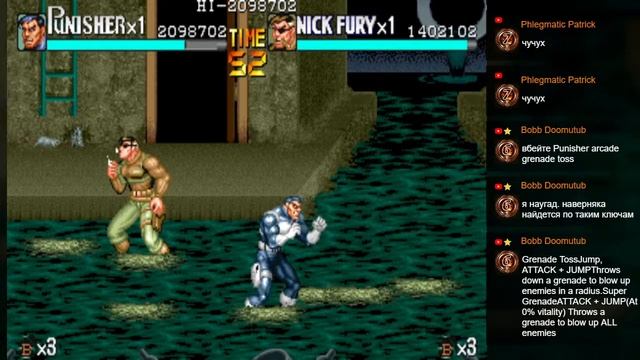 Punisher - прохождение игры (2 игрока) смотреть онлайн