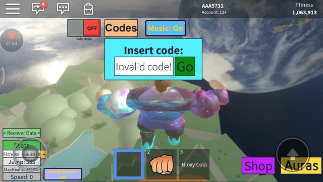 Roblox simulator weight champion code роблокс симулятор качка чемпиона и коды смотреть онлайн