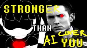 Eminem sings sans stronger than you AI Cover