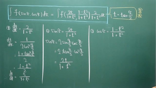 【高校数学】t=tan(x/2)の置換 смотреть онлайн