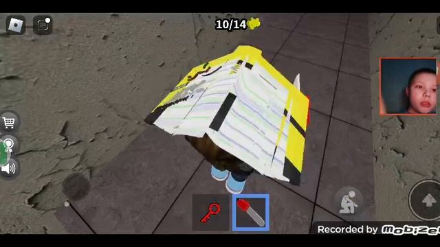 убегаем от большого носа в Roblox