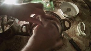 Солим рыбу окуня для последующего сушения!