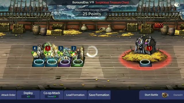 [Brave Nine] Great Voyage Boss: Suspicious Treasure Chest смотреть онлайн