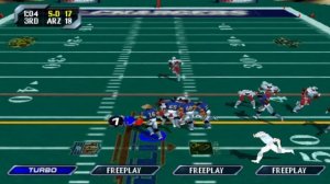 NFL Blitz 99 Raiden (Chargers) Game 12 VS Cardinals