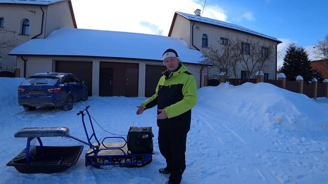 Мотобуксировщик (мотособака) Альбатрос 8 L