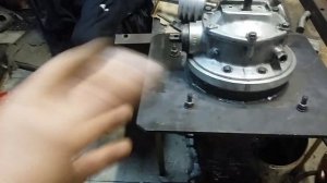 Переходная плита на кпп ЗАЗ.ЛУАЗ.для минитрактора.вездехода. с редуктором.от Дигриз.финишная прямая