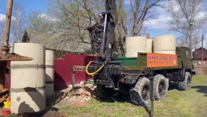 Бурение колодца в плывуне с применением ковшебура !!??