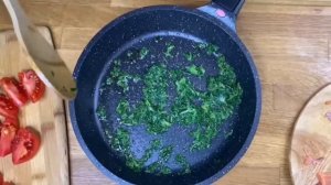 Форель в сливочном соусе, со шпинатом и помидорами. Вкусно и просто! Вот это Кухня!