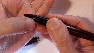 Обзор перьевой ручки Waterman Carène Marine Amber