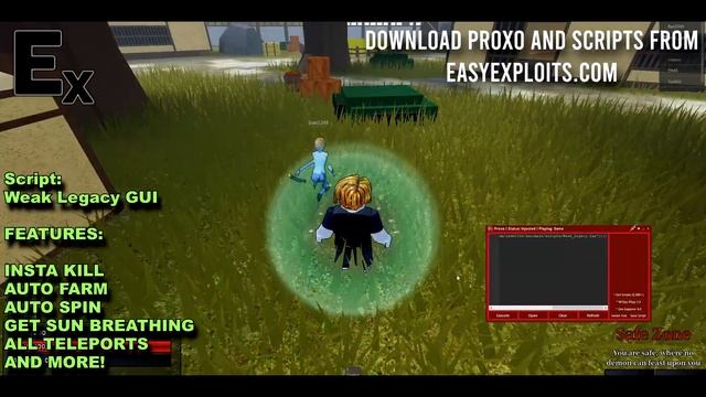 (SUN V2!) ROBLOX Weak Legacy Script / Hack: GUI | Auto Farm, Auto Spin, Sun Breathing (PASTEBIN) смотреть онлайн