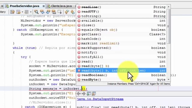 CLIENTE SERVIDOR EN JAVA смотреть онлайн