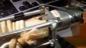 Миниатюрная самодельная лебёдка