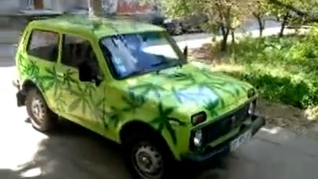 Нива прикольный цвет