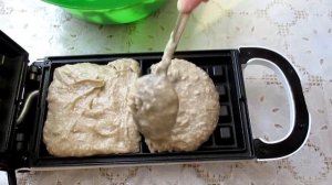 СЛАДКИЕ ВАФЛИ С ТВОРОГОМ, НА СЫВОРОТКЕ ИЗ РЖАНОЙ МУКИ