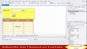 Upload And Read Excel File Into GridView Control in Asp.Net C# | Hindi | Online Learning Class Free