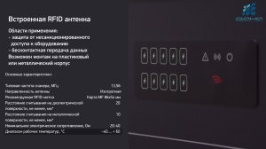 Пленочные Клавиатуры на заказ. Клавиатуры с RFID антенной. ООО «Дана-НН».