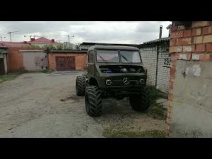 Установка турбодизеля VW 1.9 TDI AFN на Unimog 404