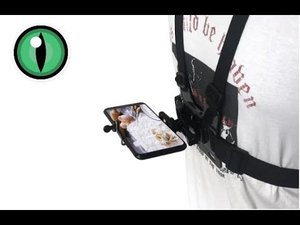 Универсальный нагрудный держатель для мобильного телефона и камеры.