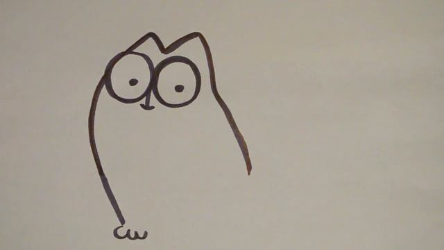 Как нарисовать кота Саймона (Simon's cat). How to draw Simon's cat