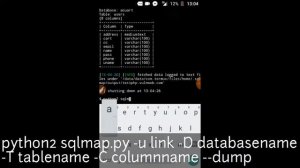 Hack websites (SQL injection) in Kali Linux