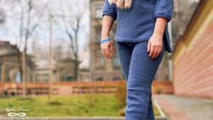 Вязаный спортивный костюм спицами! ОБЗОР! Модель 2021 года!