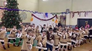 Долганский танец. 2б класс