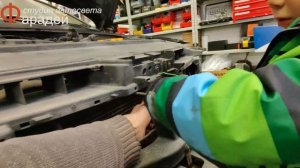 Volkswagen Passat B6. Ремонт ТРЕШ фар и установка линз AOZOOM