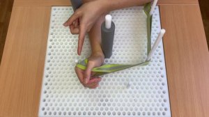 Тренируем разгибатели запястья с резинкой I Эрготерапевт О.Вилдфанга