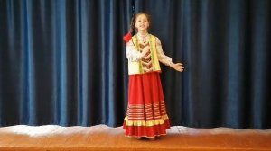 "Жарь маты капусточкы"  Макагонова Юля, ДШИ п.Октябрьский