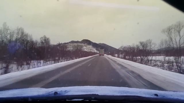 Дорога "Южно-Сахалинск - Холмск" за 10 минут Subaru Impreza WRX NA смотреть онлайн