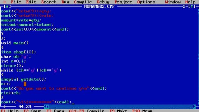 online shopping minor project in c | c++ project