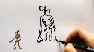 Как нарисовать СИРЕНОГОЛОВЫЙ / Рисуем Сиреноголового /How to draw a siren head